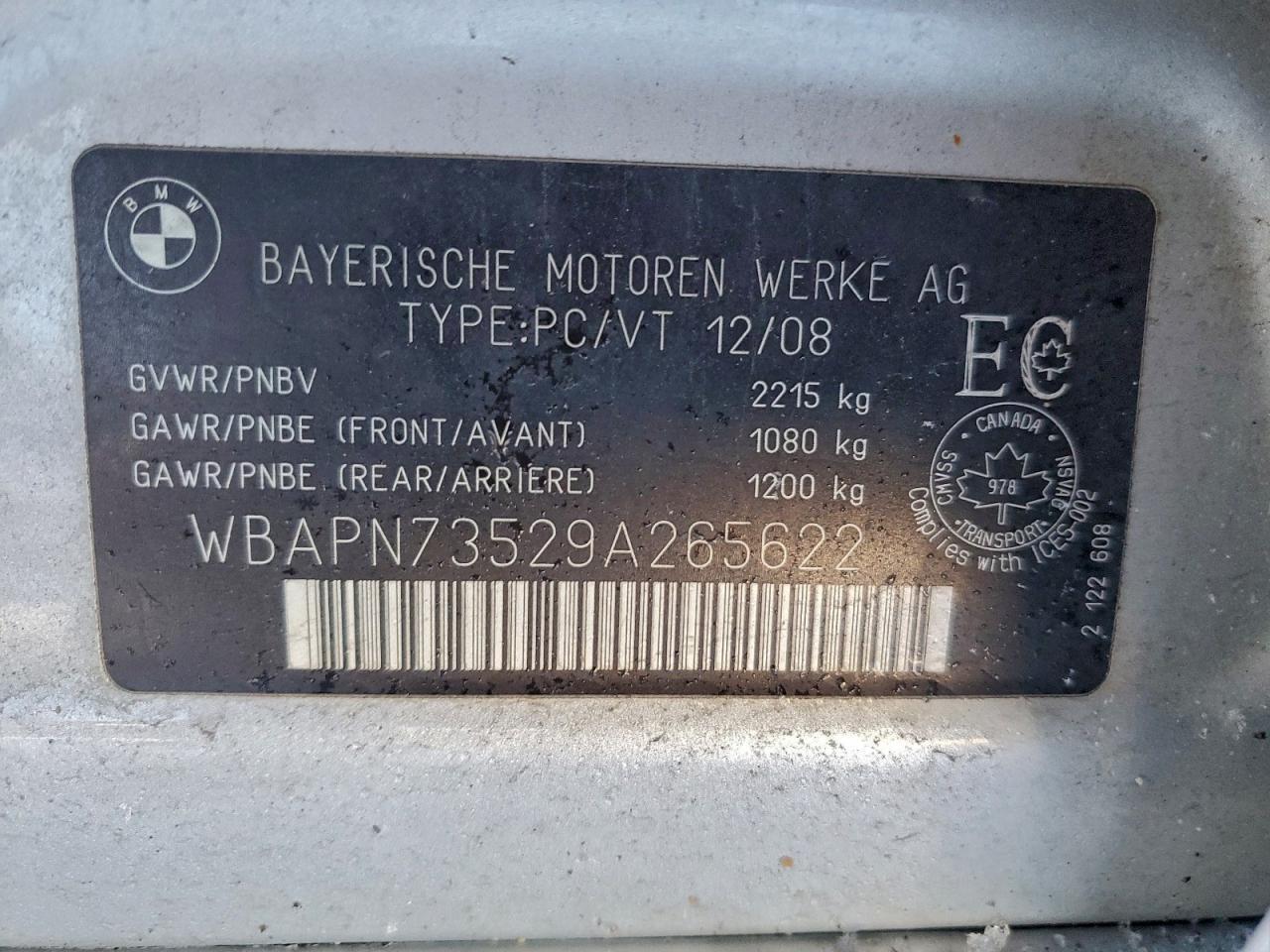 2009 BMW 3 SERIES