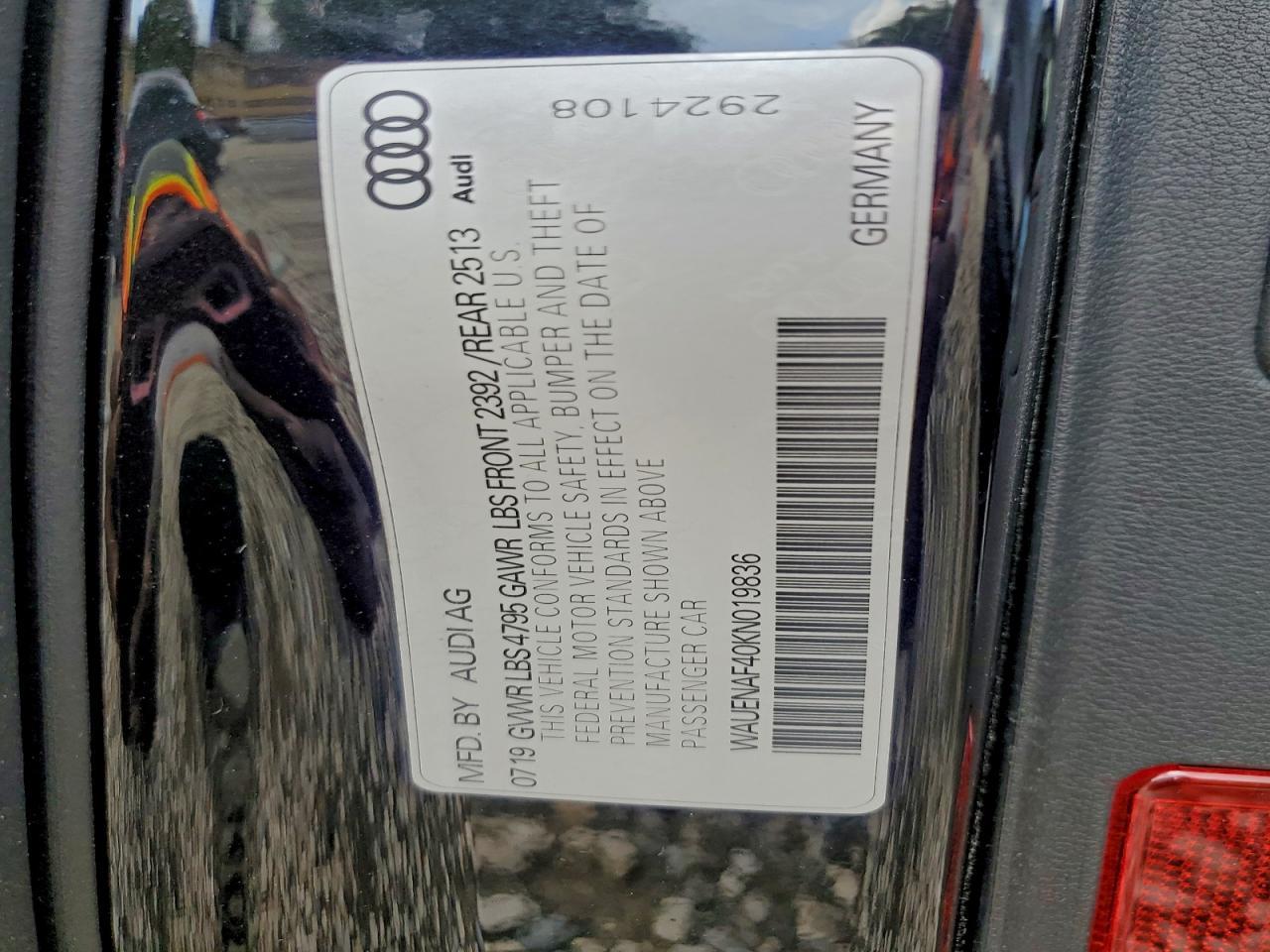 2019 AUDI A4