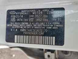 2014 HYUNDAI ACCENT
