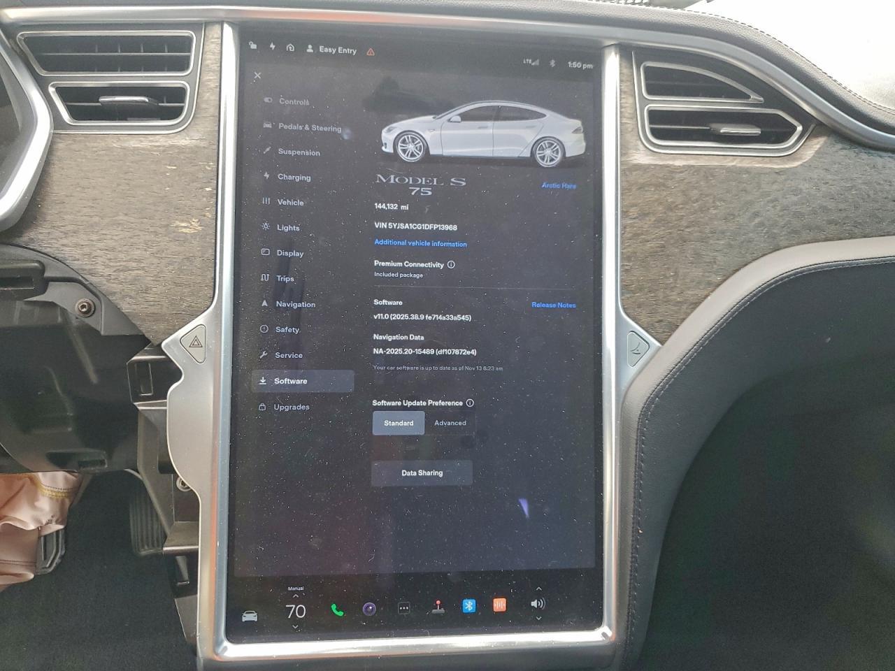 2013 TESLA MODEL S