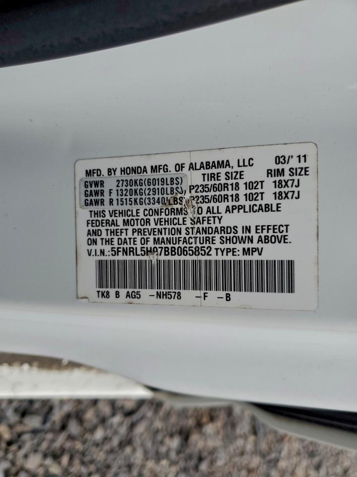 2011 HONDA ODYSSEY
