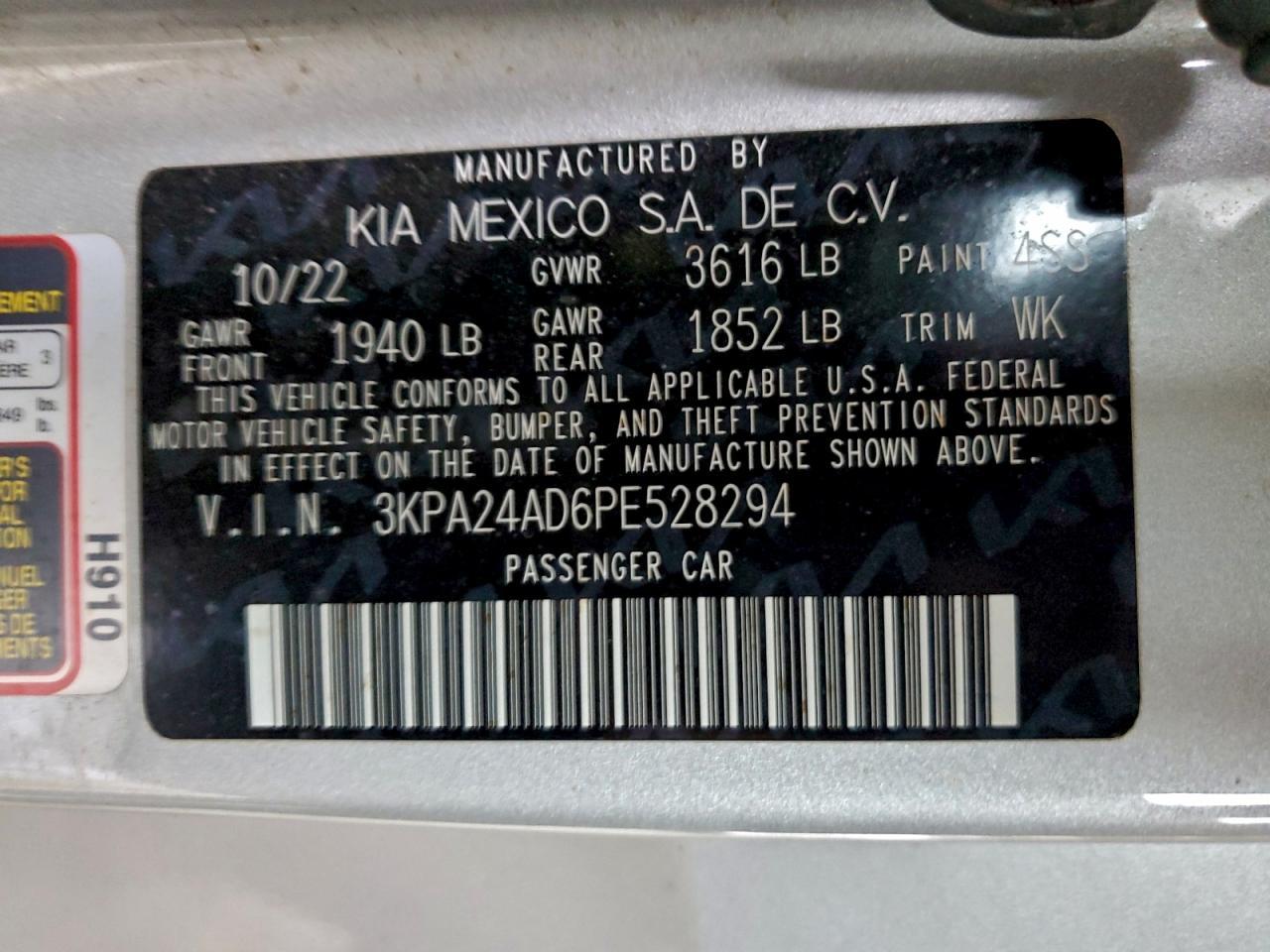 2023 KIA RIO