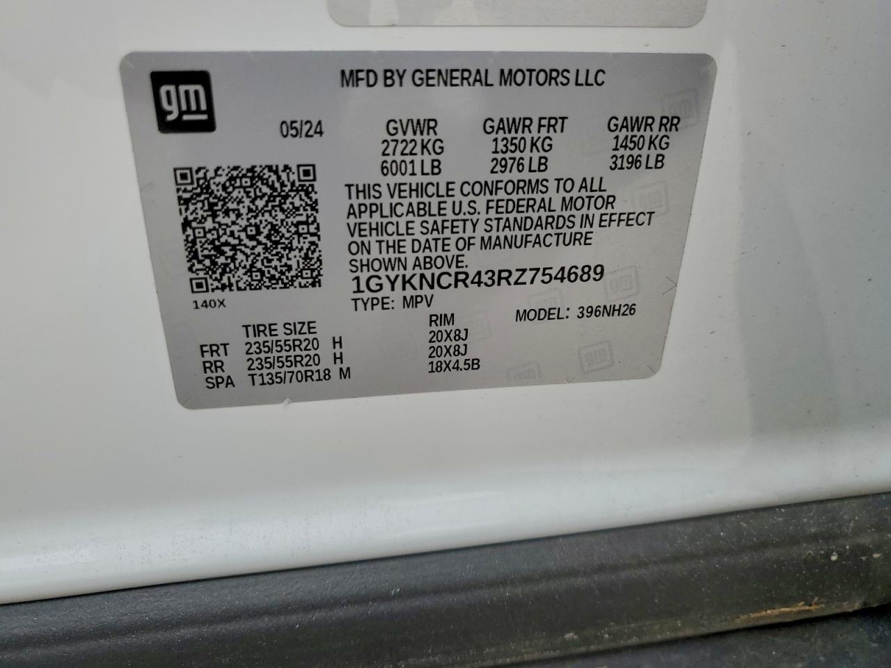 2024 CADILLAC XT5