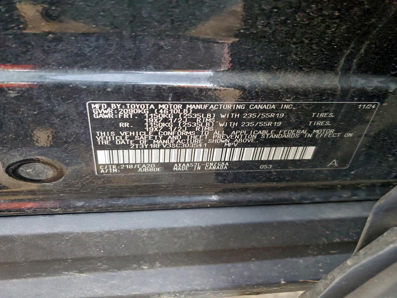2025 TOYOTA RAV4