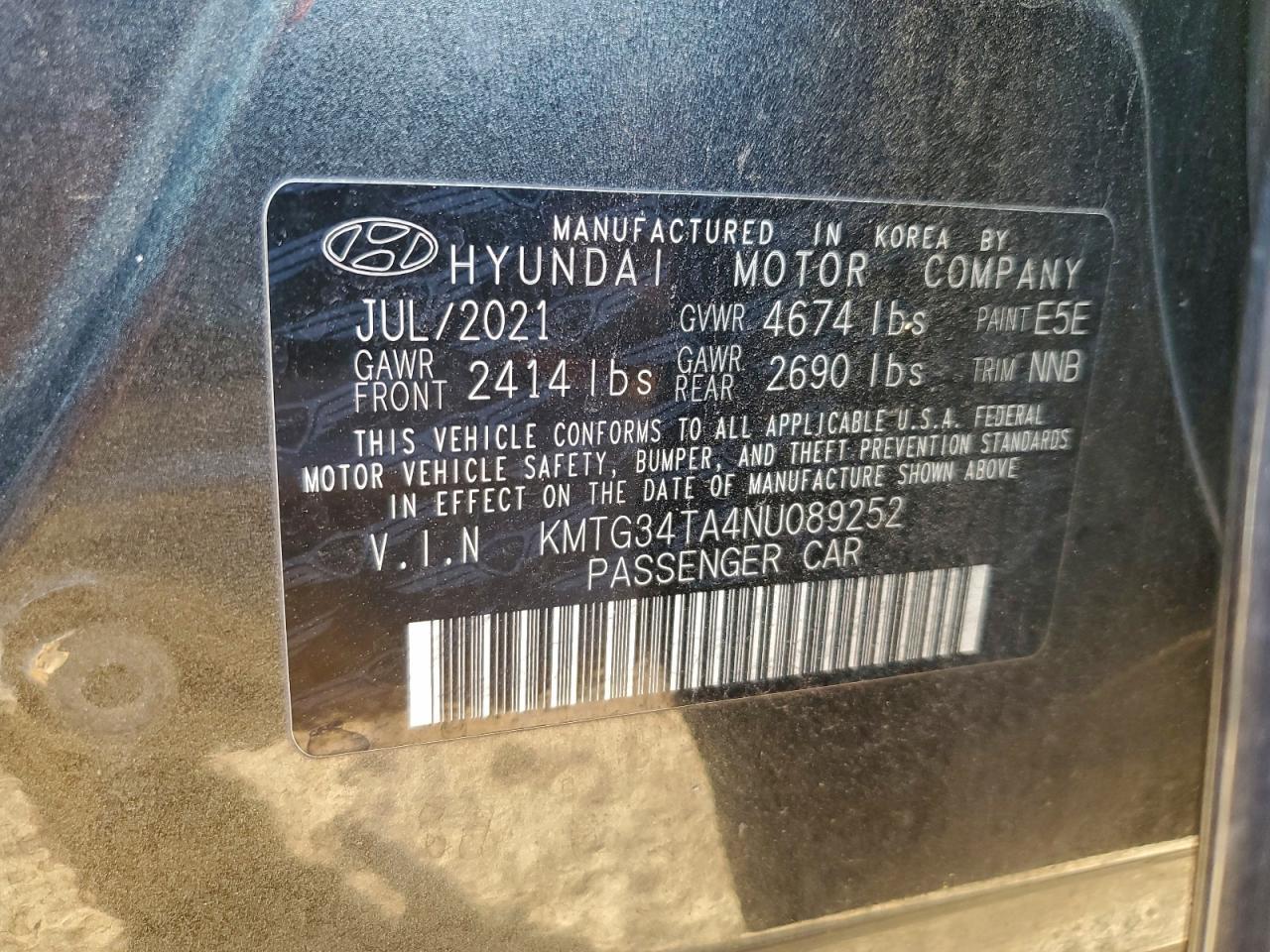 2022 GENESIS G70