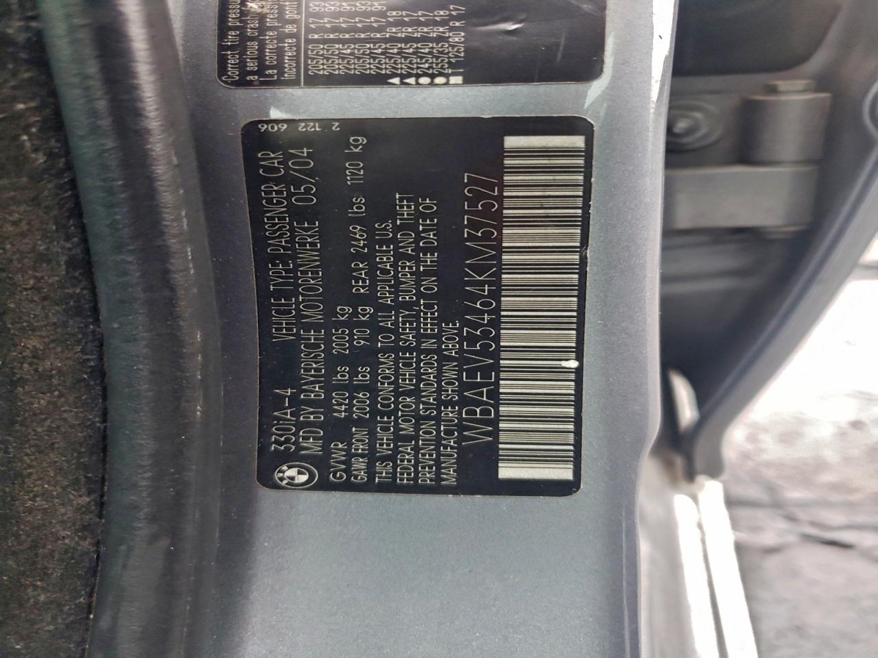 2004 BMW 3 SERIES