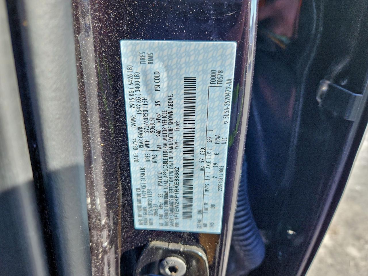 2024 FORD F-150