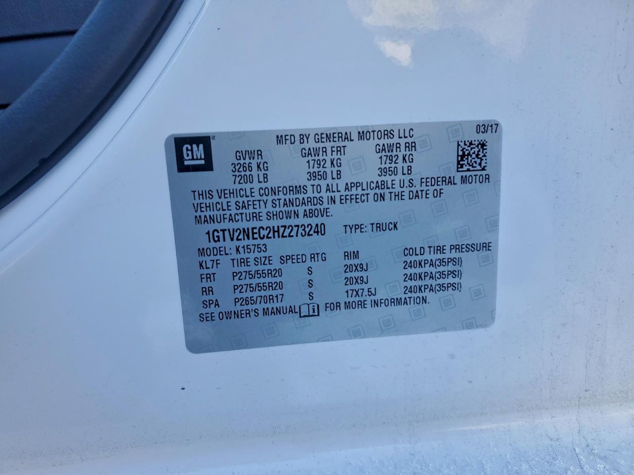 2017 GMC Sierra