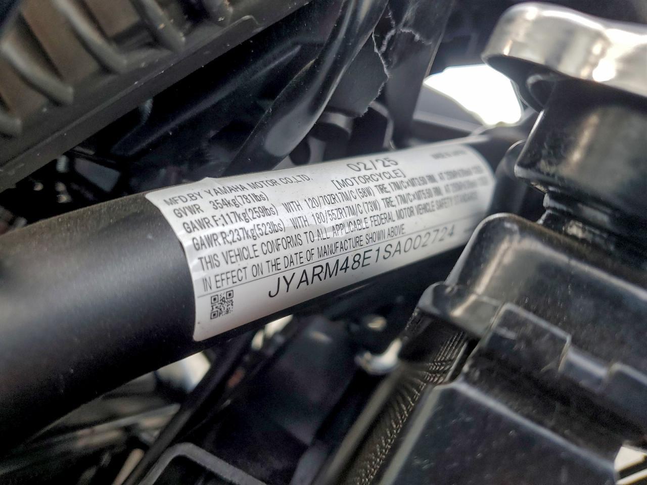 2025 YAMAHA MT07