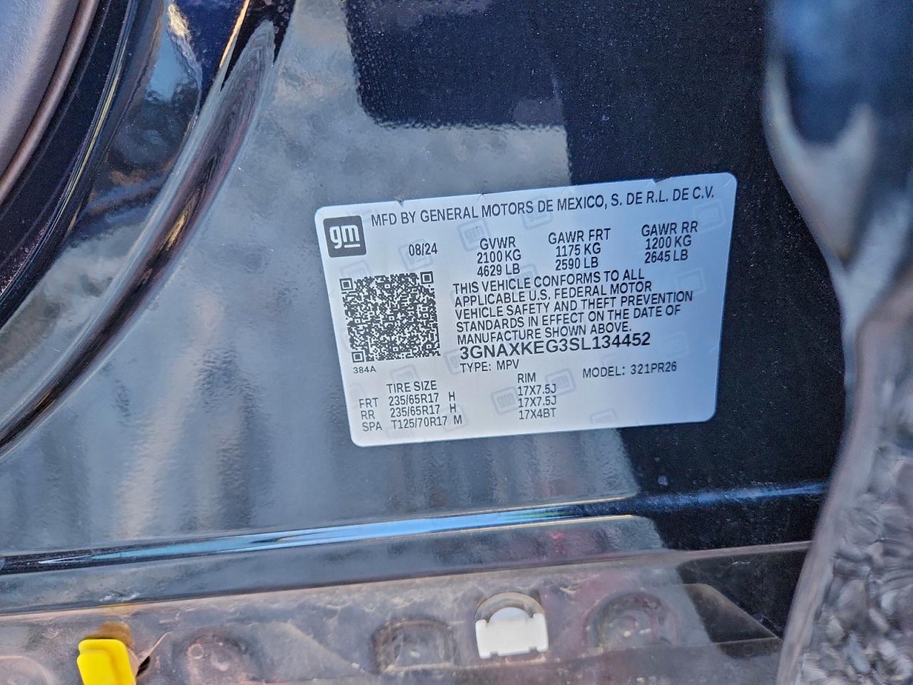 2025 CHEVROLET EQUINOX