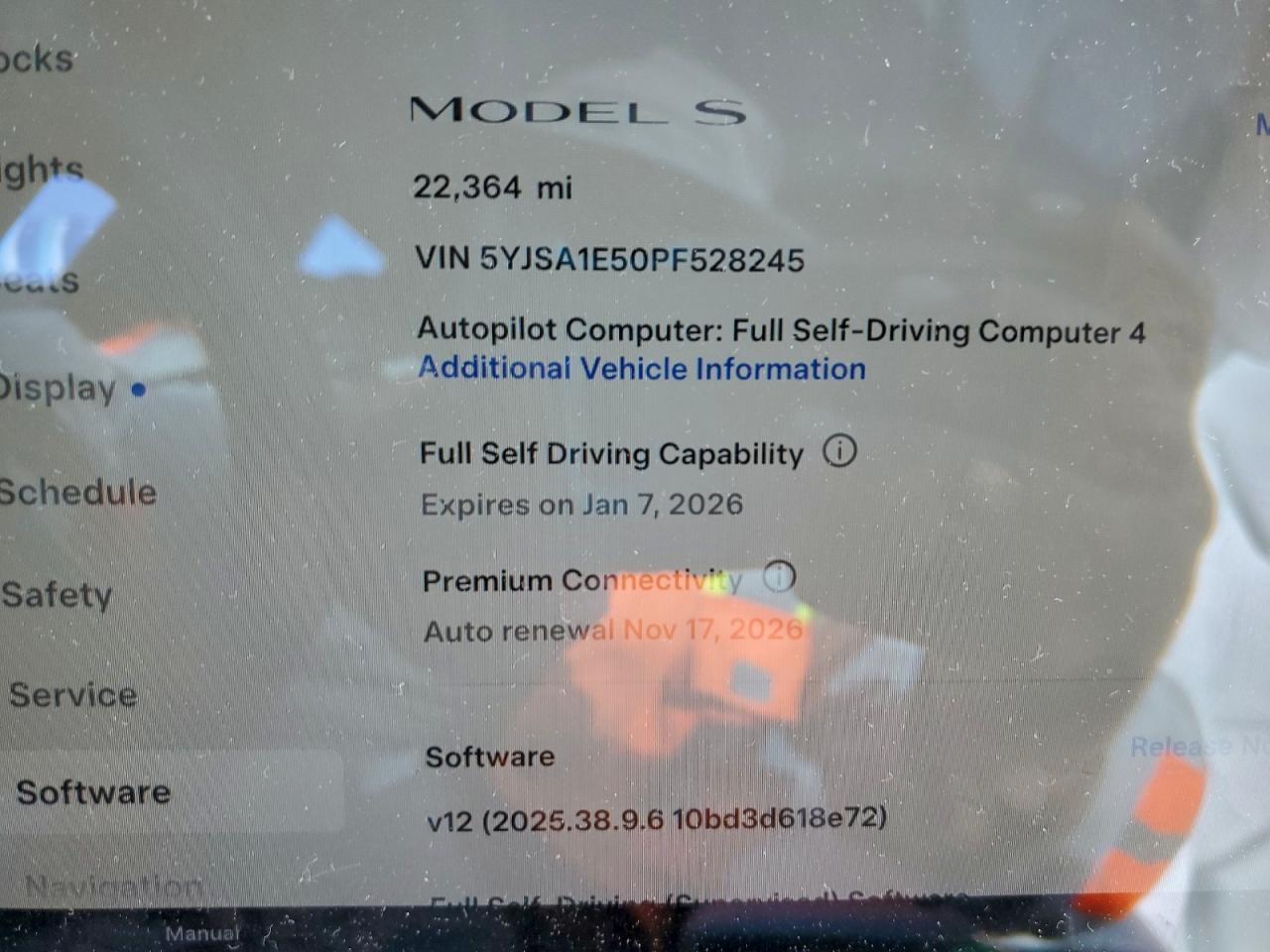 2023 TESLA MODEL S