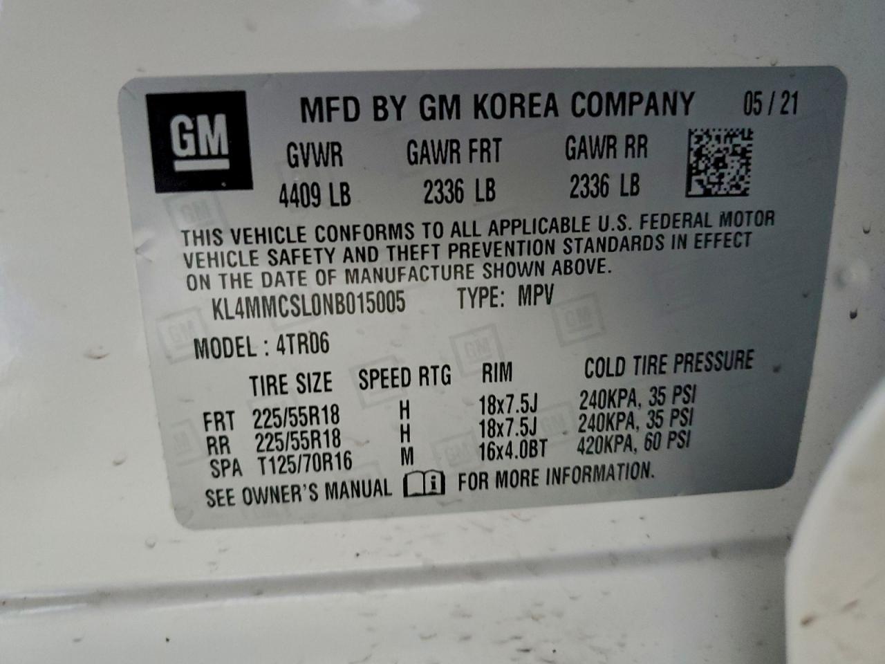 2022 BUICK Encore GX