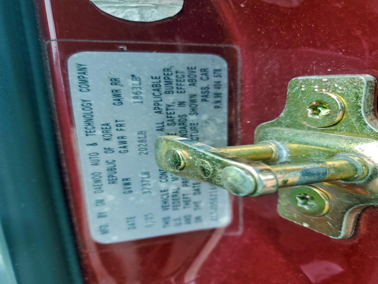 2006 SUZUKI Forenza