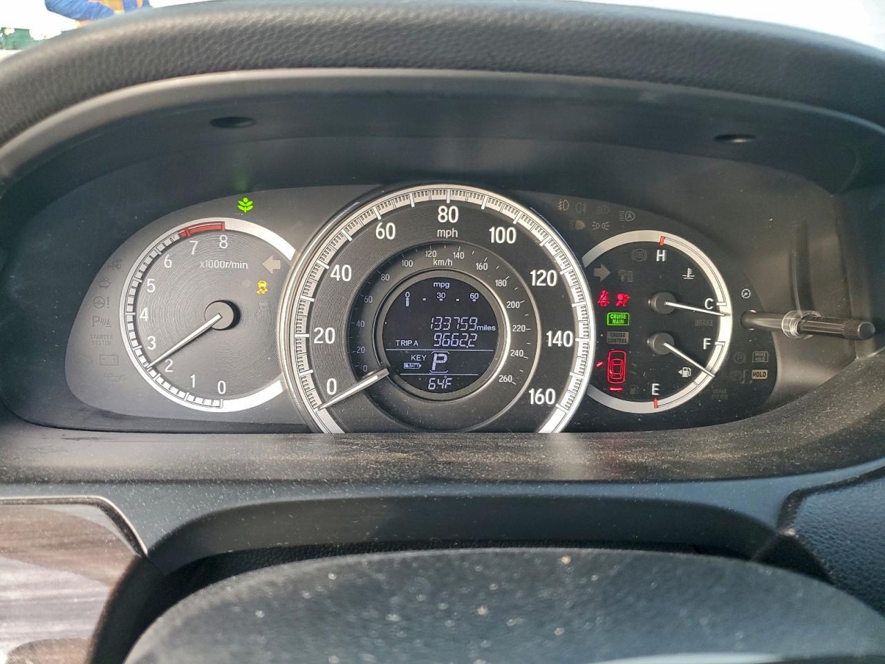 2016 HONDA ACCORD