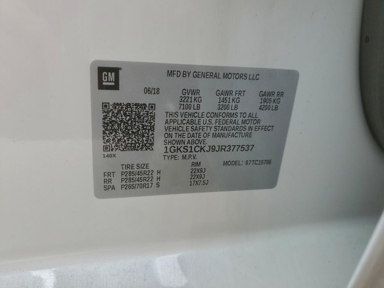 2018 GMC Yukon