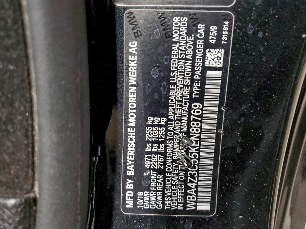 2019 BMW 4 Series