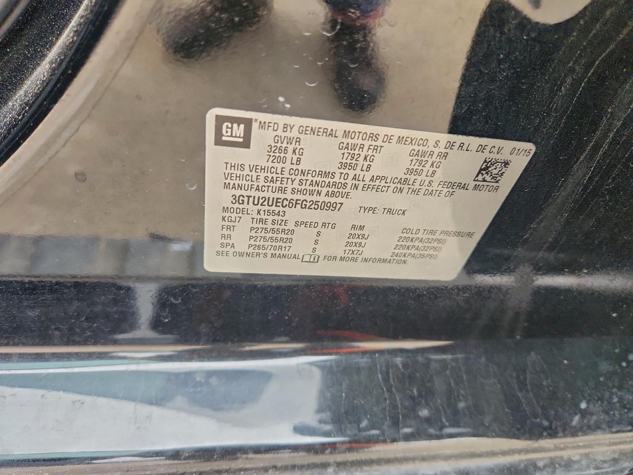 2015 GMC Sierra