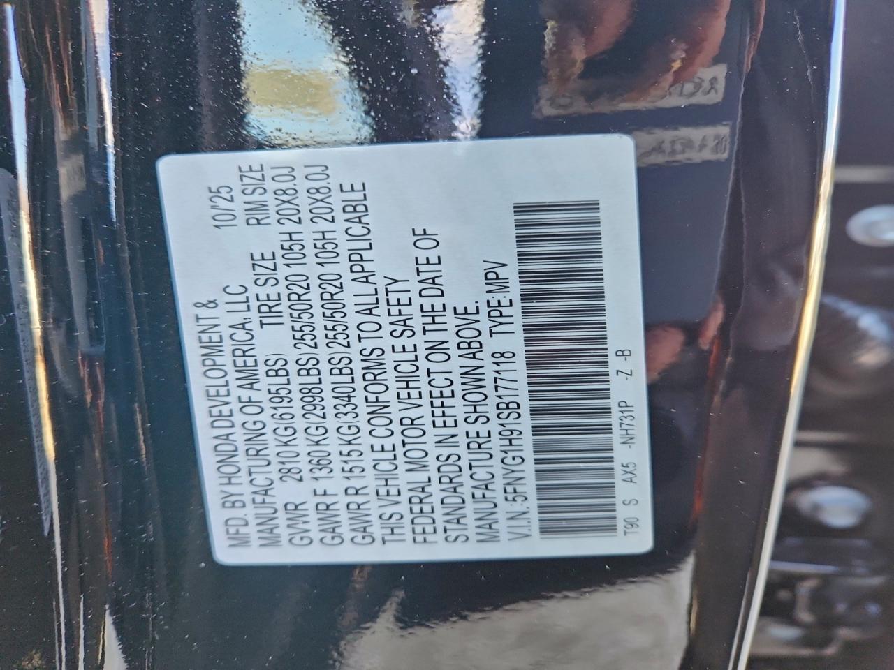 2025 HONDA PILOT