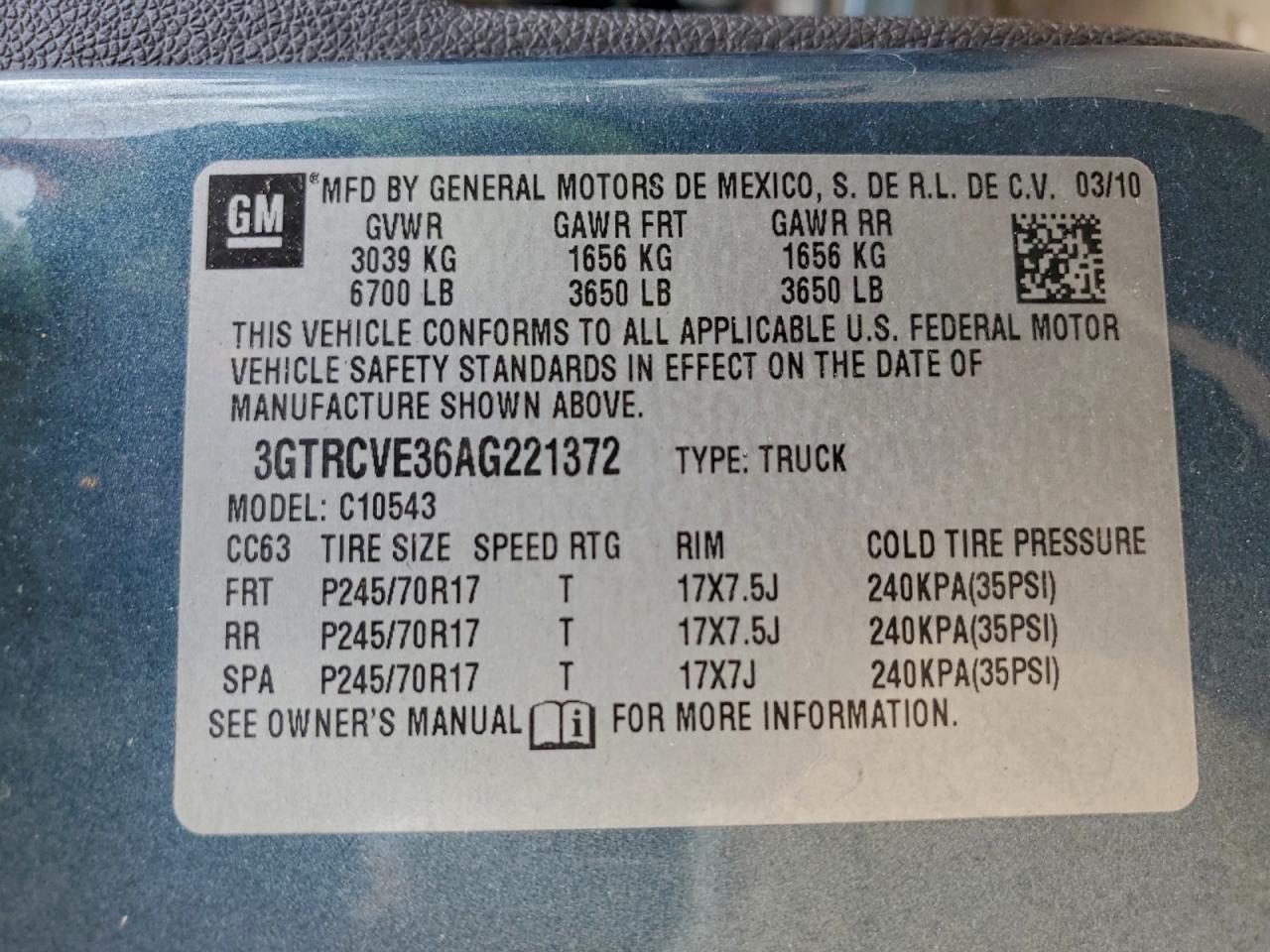 2010 GMC Sierra