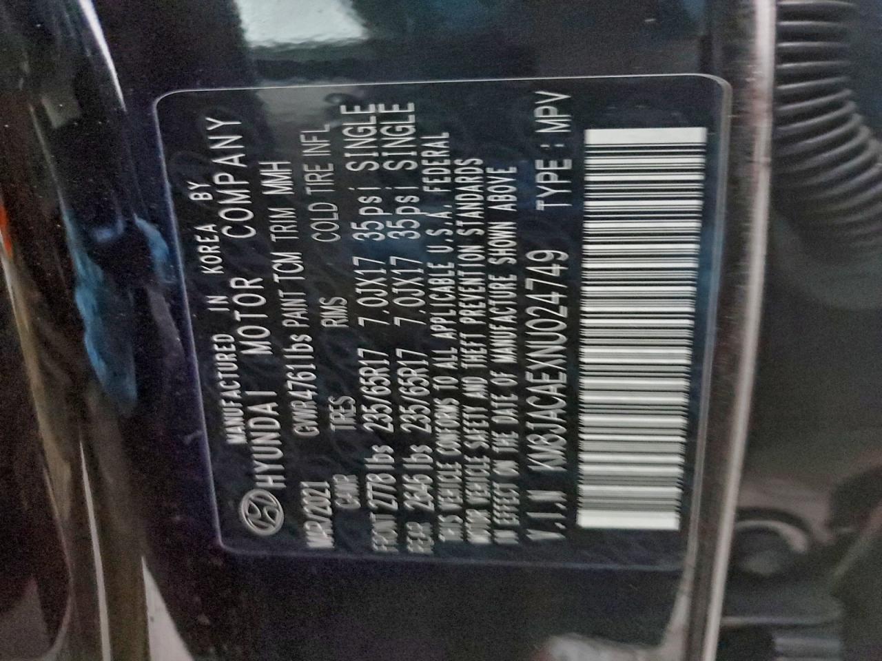 2022 HYUNDAI TUCSON