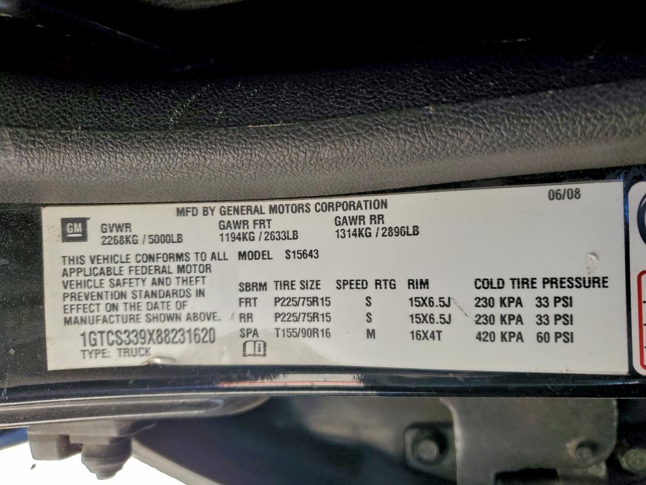 2008 GMC CANYON