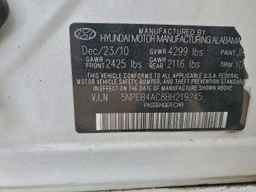 2011 HYUNDAI SONATA