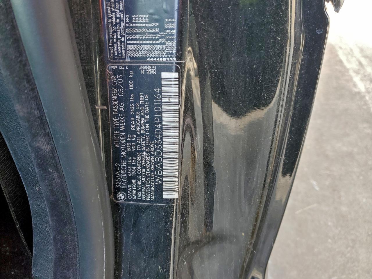 2004 BMW 3 SERIES