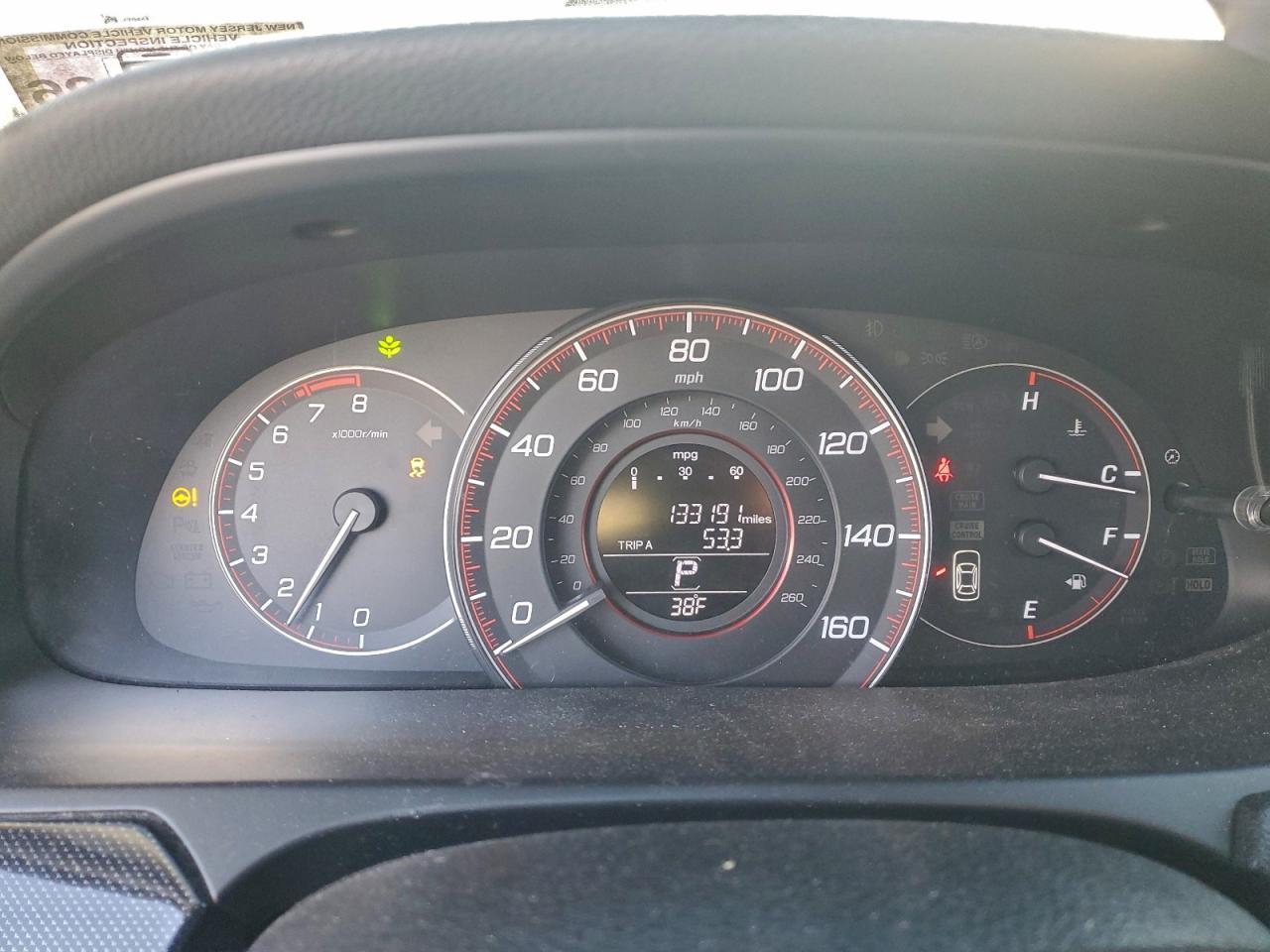 2013 HONDA ACCORD