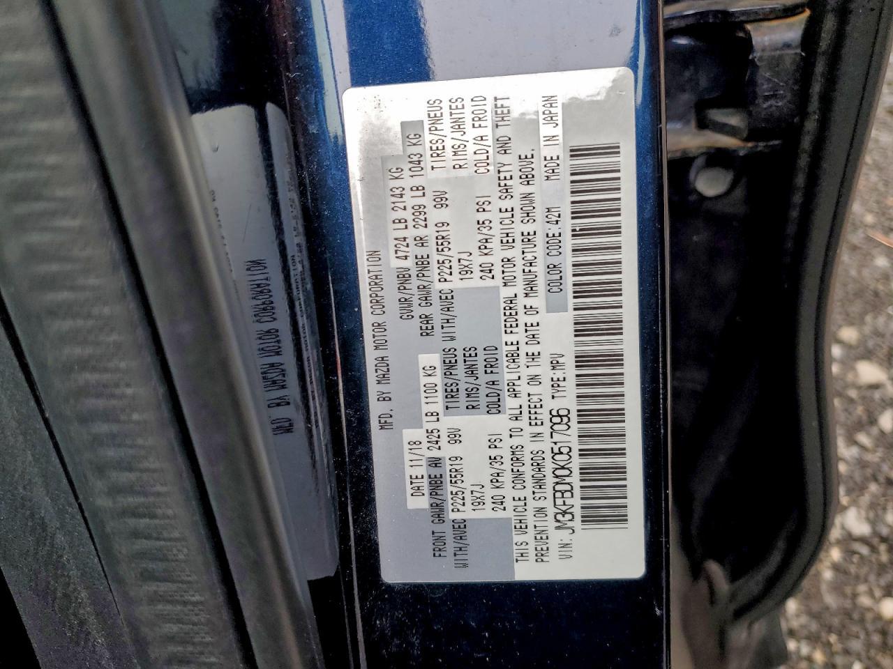2019 MAZDA CX-5