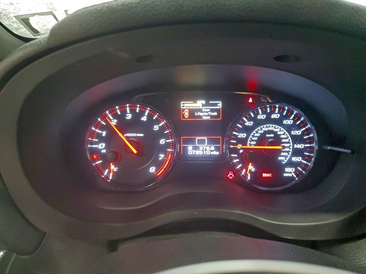 2018 SUBARU WRX