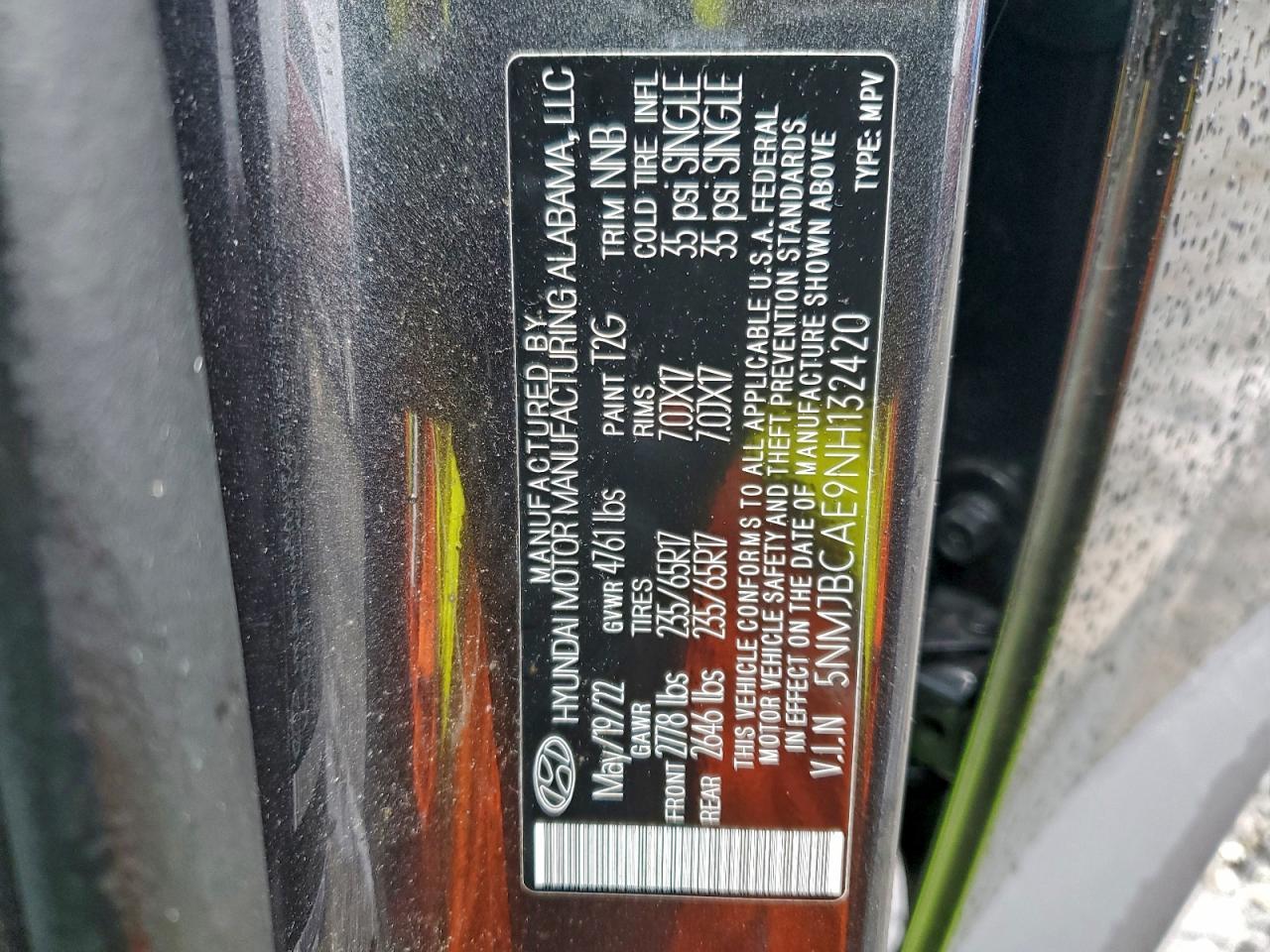 2022 HYUNDAI TUCSON