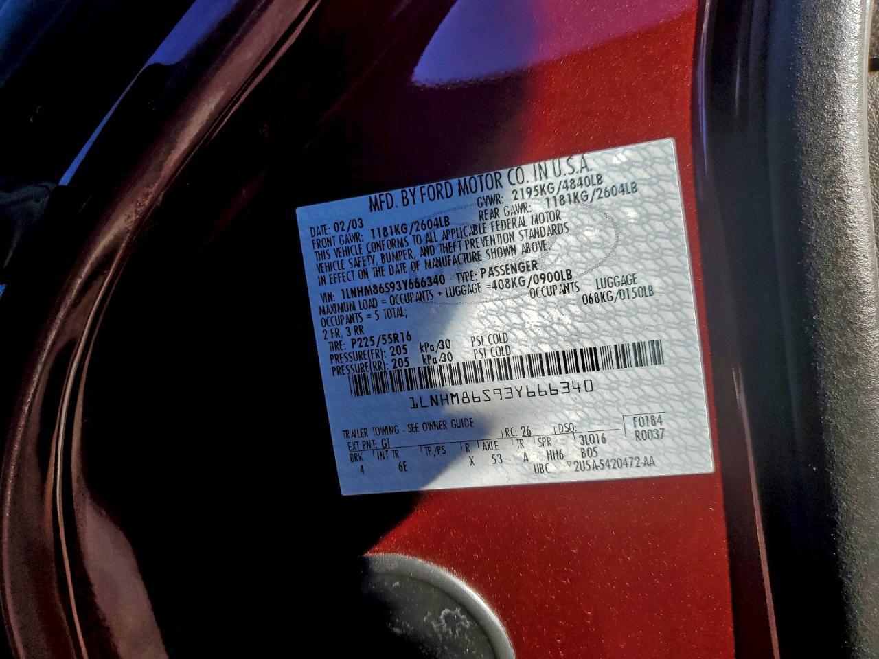 2003 LINCOLN Ls