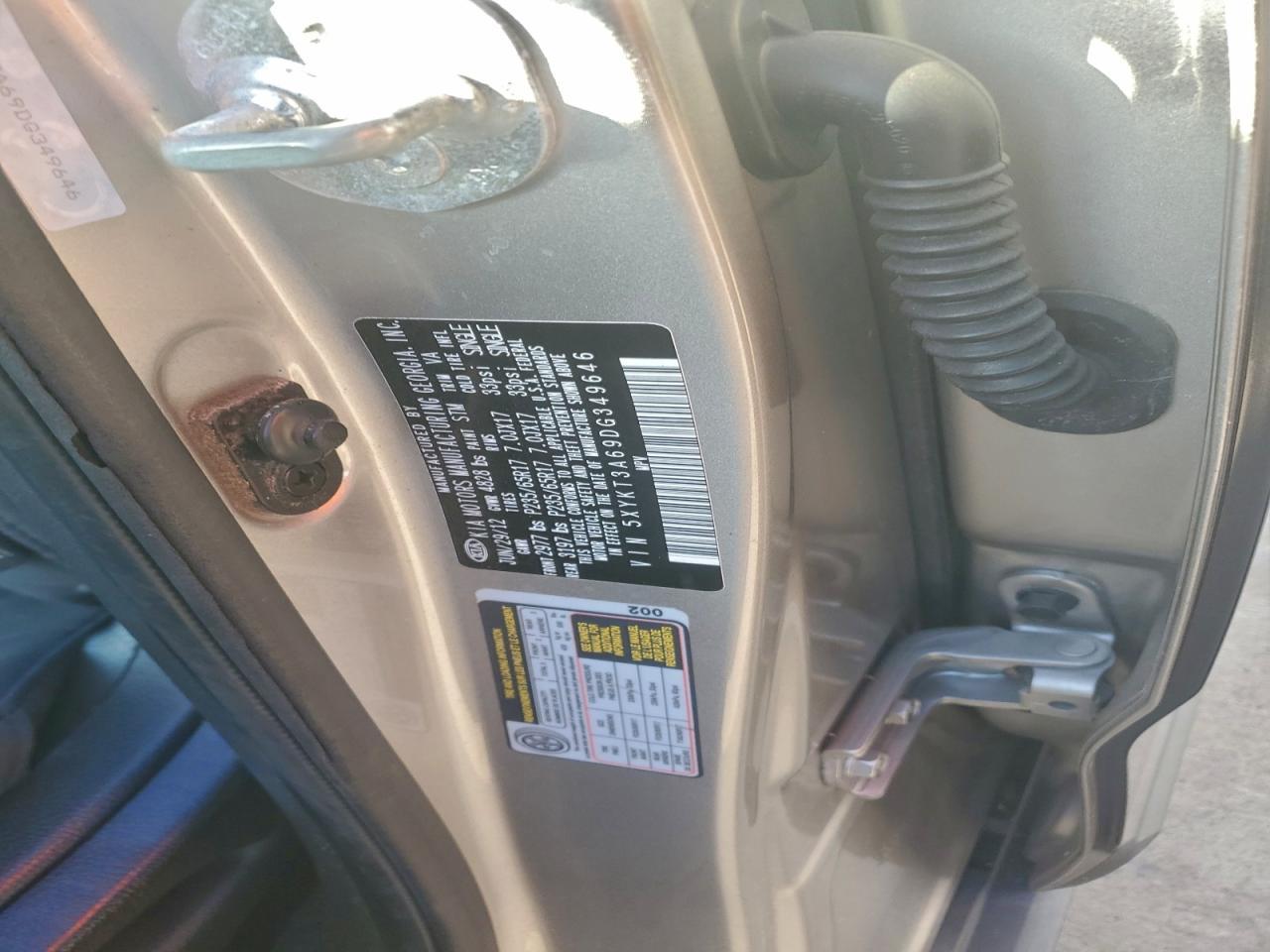 2013 KIA SORENTO
