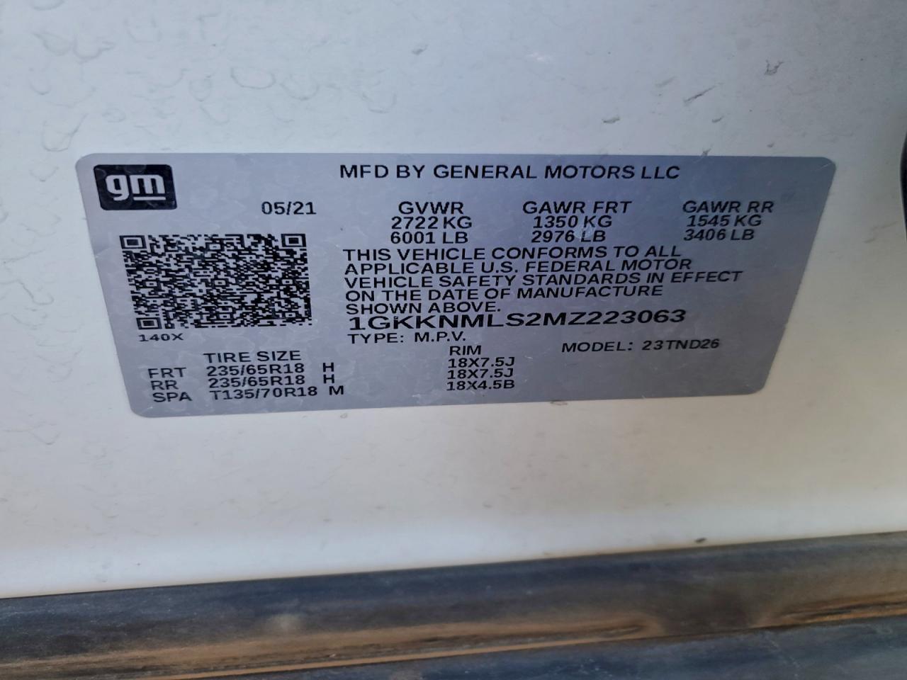 2021 GMC ACADIA