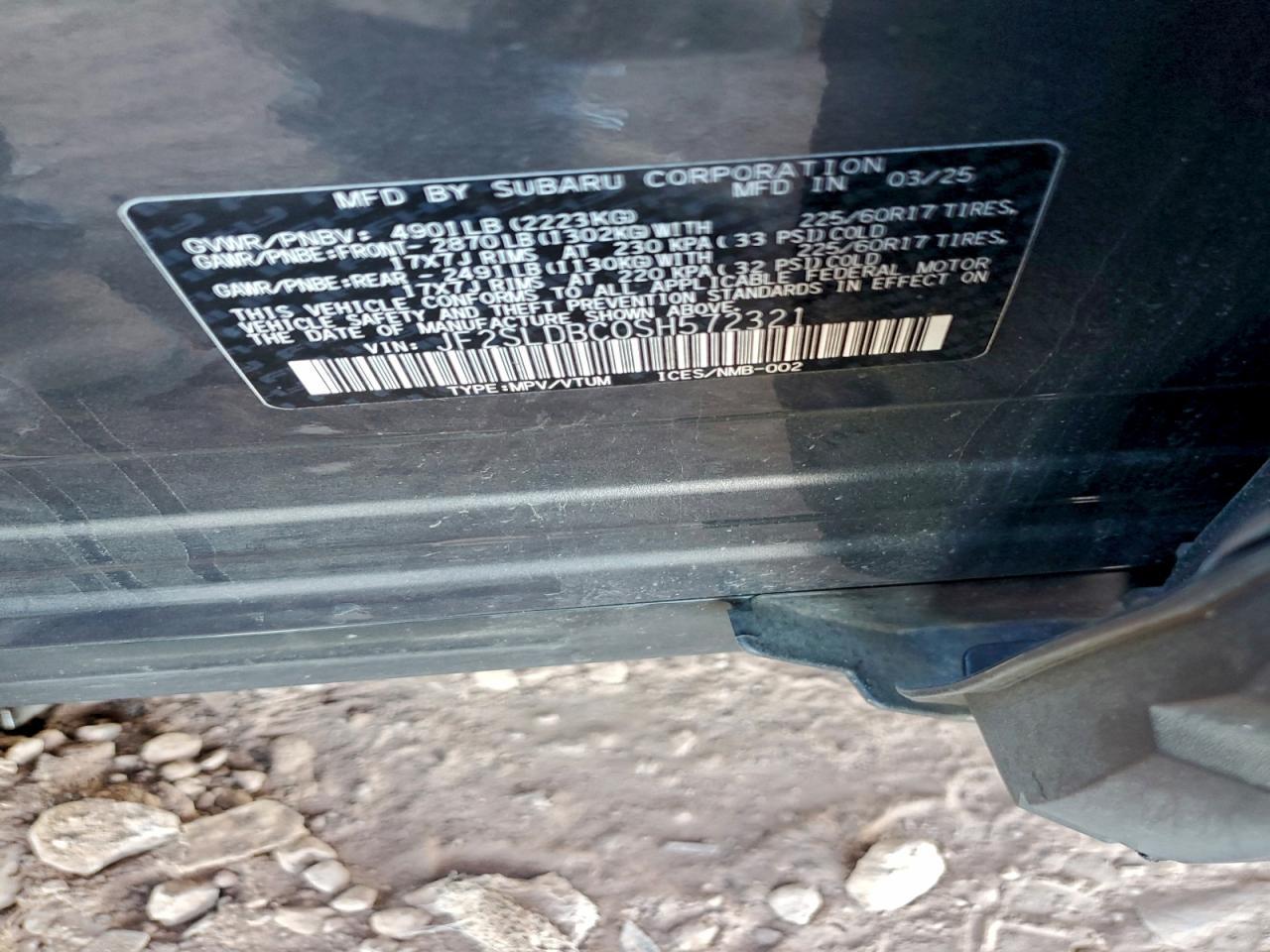 2025 SUBARU FORESTER