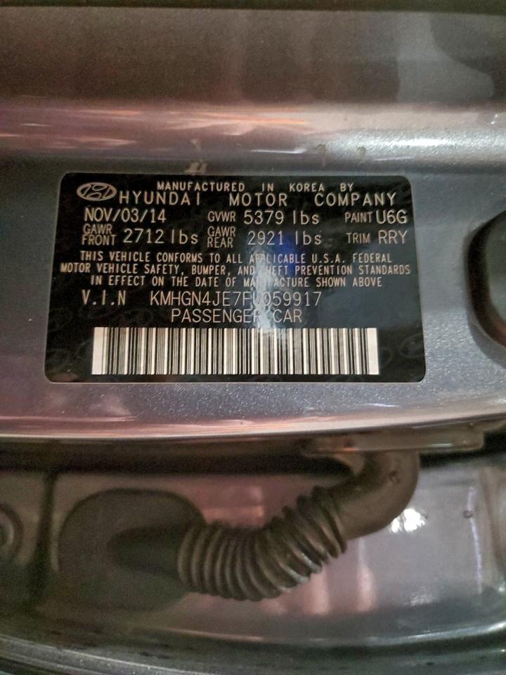 2015 HYUNDAI GENESIS