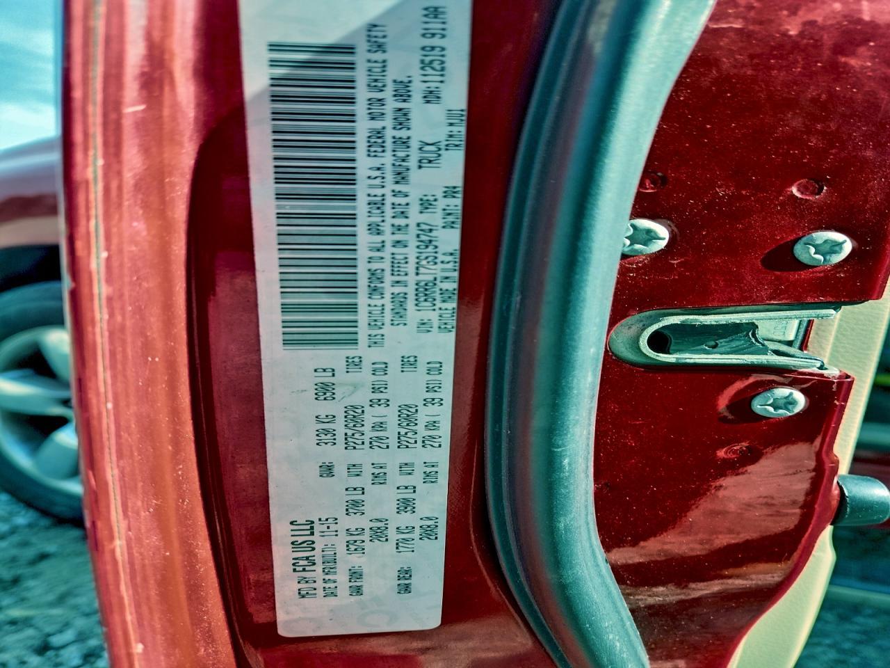 2016 RAM 1500