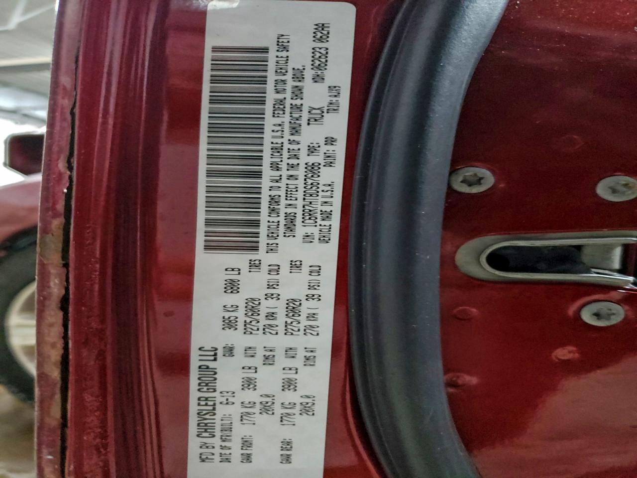 2013 RAM 1500