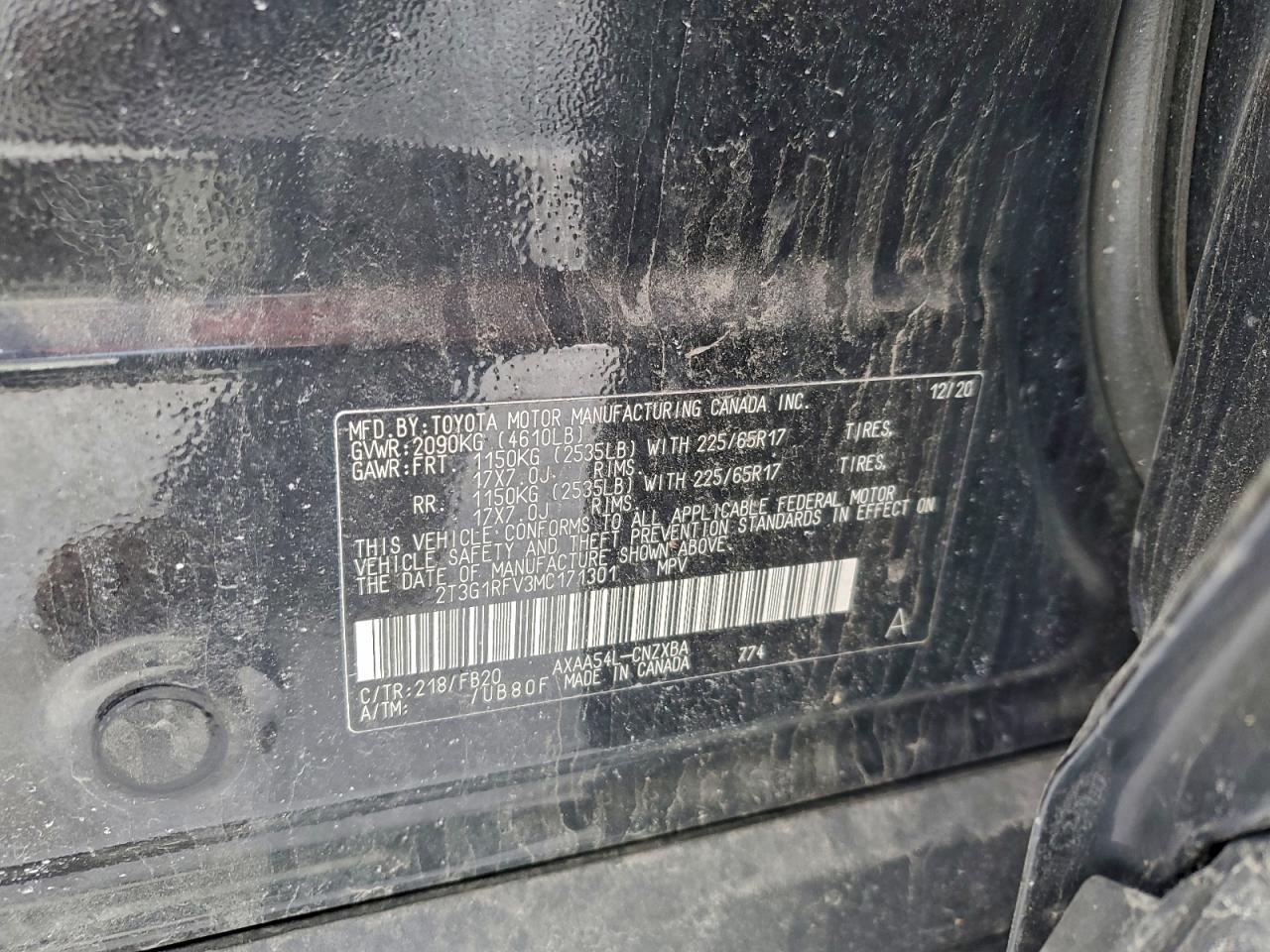 2021 TOYOTA RAV4