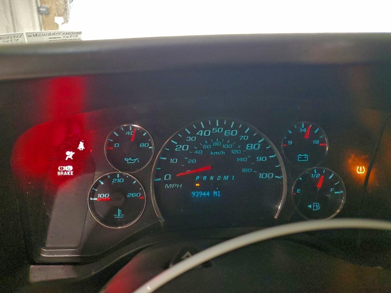 2017 CHEVROLET EXPRESS 2500