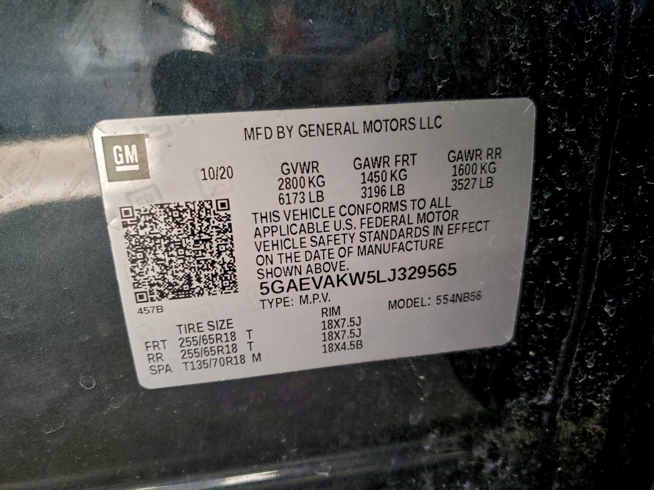 2020 BUICK ENCLAVE