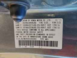 2012 HONDA CR-V