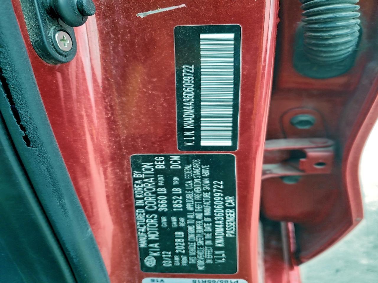 2013 KIA RIO