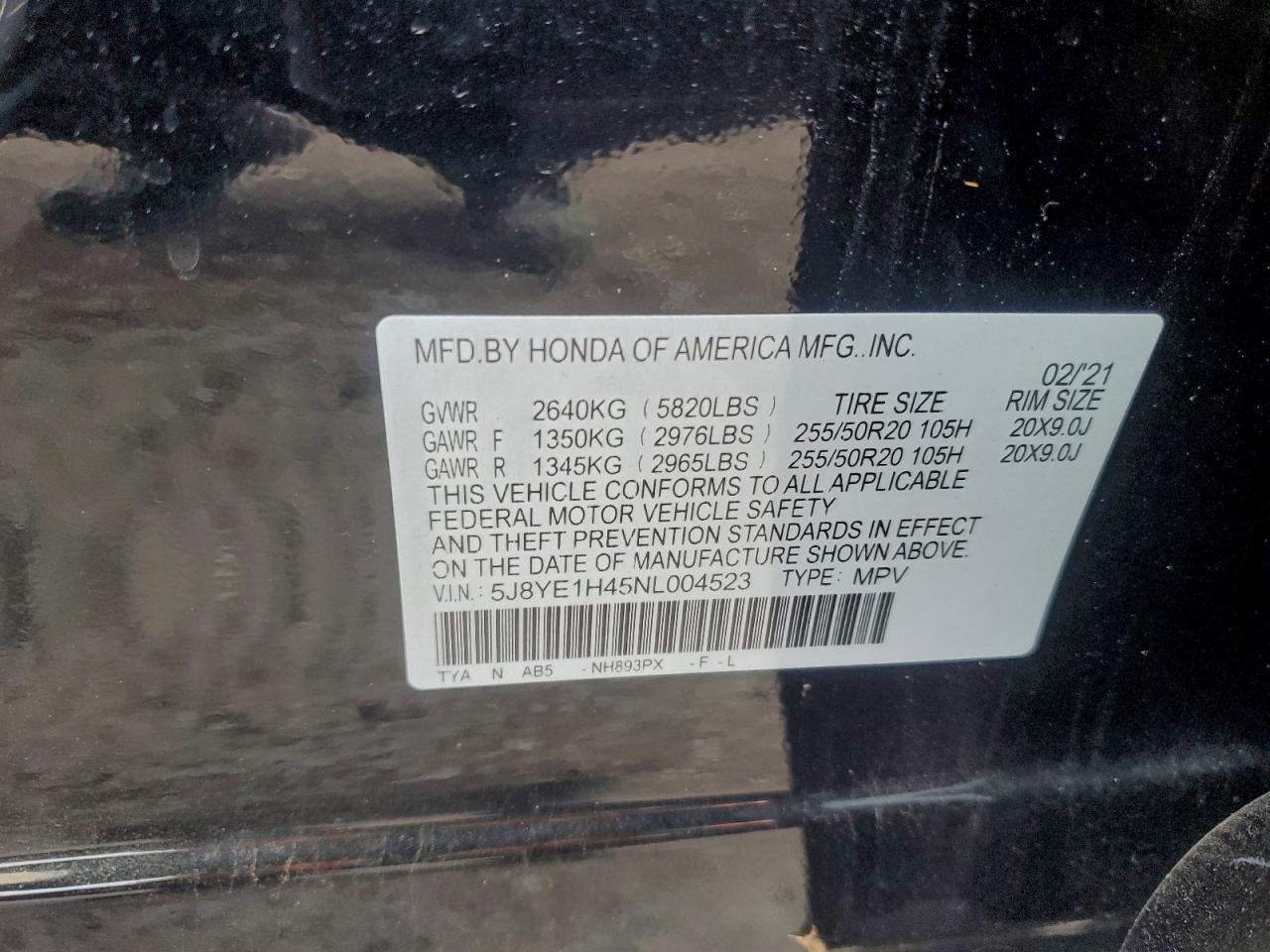 2022 ACURA MDX
