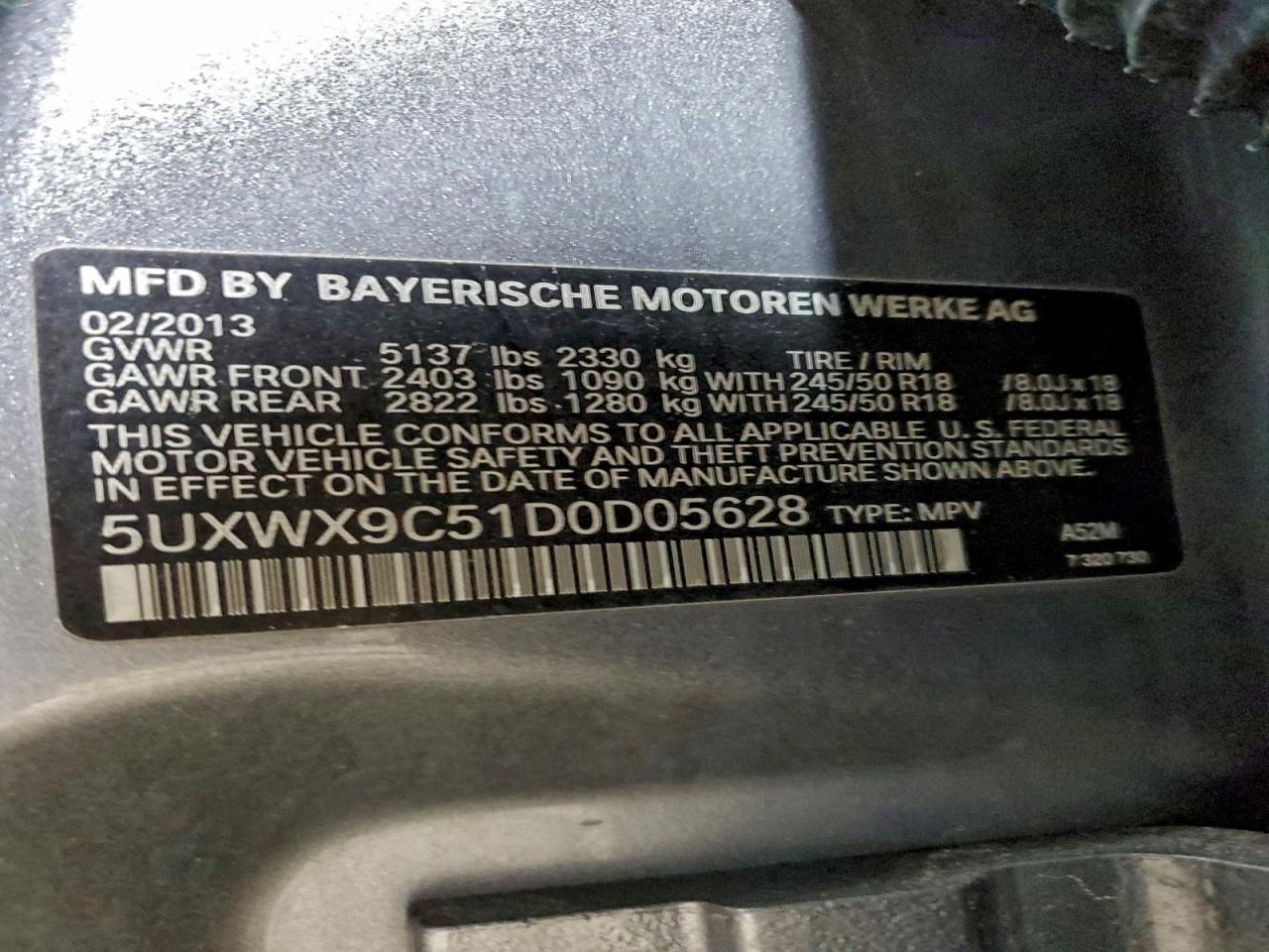 2013 BMW X3