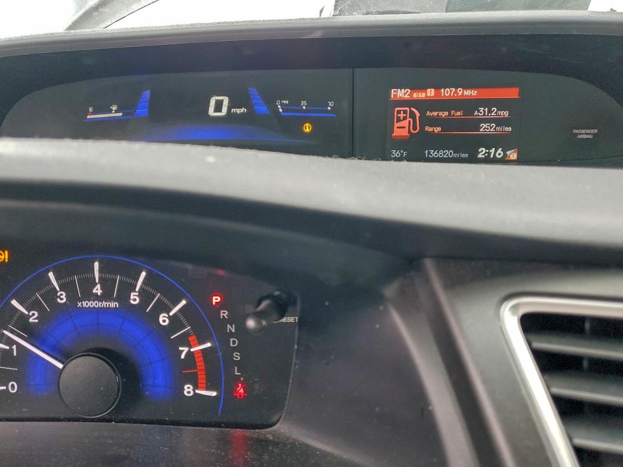 2014 HONDA CIVIC