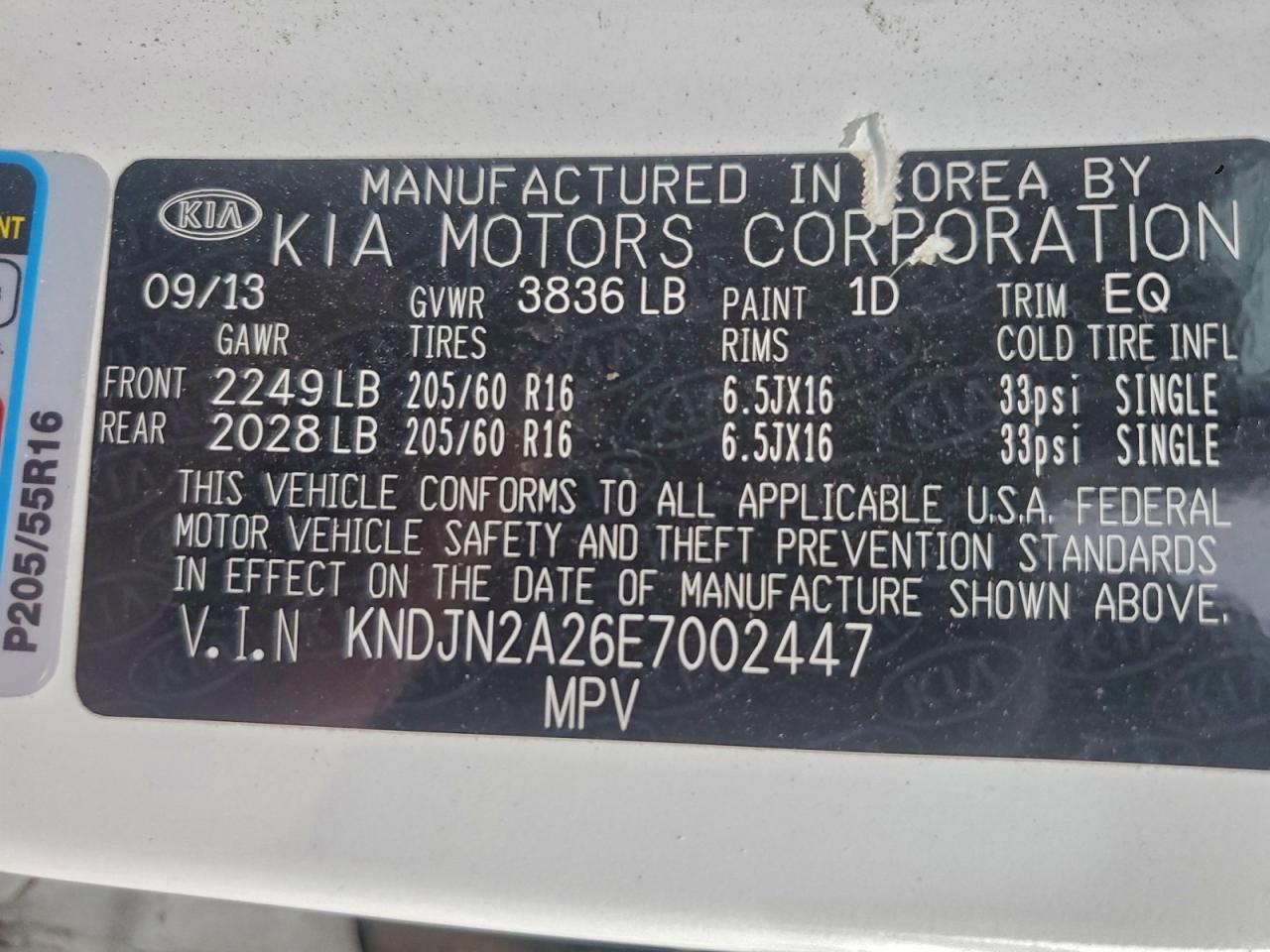 2014 KIA SOUL