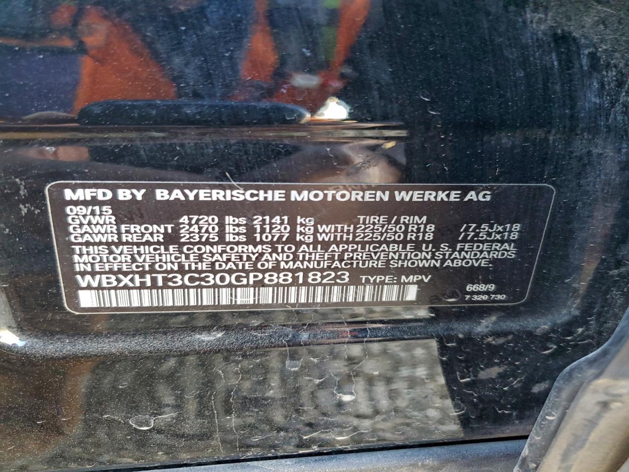 2016 BMW X1