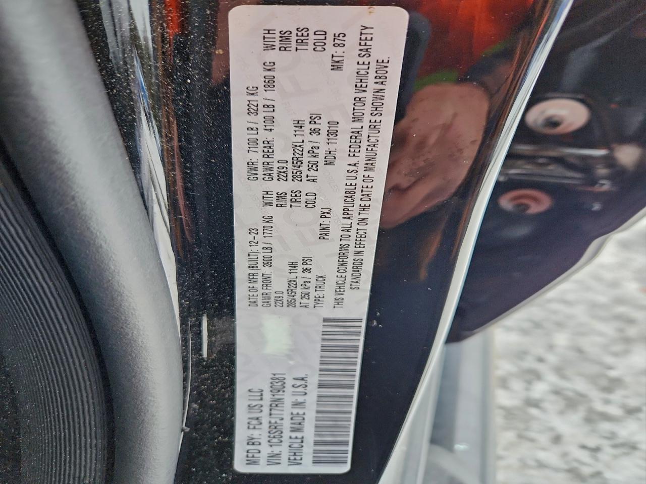 2024 RAM 1500