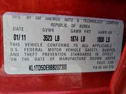 2011 CHEVROLET Aveo